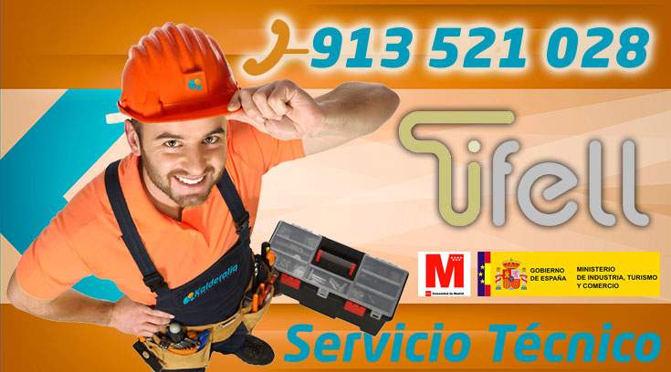 Servicio Técnico Calderas Tifell en Aravaca